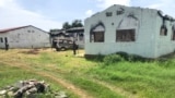 Quissanga hospital, destroyed by insurgents in April, 2020, Cabo Delgado, Mozambique