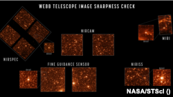 Webb Space Telescope Fully Focused (NASA/STScI)