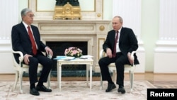 Владимир Путин и Касым-Жомарт Токаев