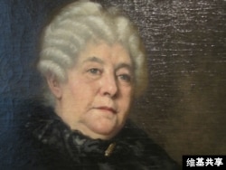 Elizabeth Cady Stanton's image at the National Portrait Gallery