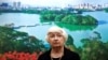 U.S. Treasury Secretary Janet Yellen attends a press briefing at the Guangdong Zhudao Guest House, in Guangzhou, Guangdong province, China, April 6, 2024.