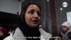 Desplazada ucraniana: "todos los días te sientas a pensar cuando será tu último segundo"