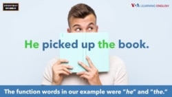 Everyday Grammar TV: Function Words – Not All Words Treated Equally