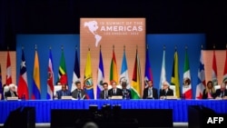 Госсекретарь Энтони Блинкен выступает на мероприятии с участием министров иностранных дел стран, участвующих в саммите Америк в Лос-Анджелесе, 8 июня 2022 года