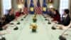 Sastanak američkih i kosovskih zvaničnika u Stejt departmentu (Foto: VOA) 