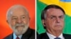 L'ancien président du Brésil, Luiz Inacio Lula da Silva (à gauche) à Sao Paulo, Brésil, le 3 juillet 2022, et le président sortant Jair Bolsonaro, à droite, le 9 juin 2022 à Los Angeles. (Photos AP)