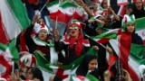 حضور زنان ایرانی در بازی روز پنجشنبه ایران و کامبوج - ورزشگاه آزادی، تهران