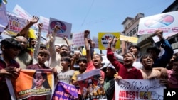 نوپور شرما کے بیان پر بھارت میں بڑے پیمانے پر احتجاج ہوا تھا۔