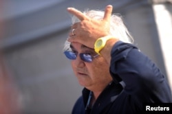 FILE _ Former Renault F1 principal Flavio Briatore. (REUTERS/Giorgio Perottino)