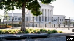 Здание Верховного суда в Вашингтоне, 1 июня 2022 года