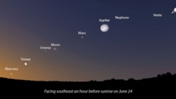 Quiz - 5 Planets Align in the Sky in Rare Formation