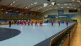 تمرینات دختران هندبال ایران در مسابقات جهانی اسلوونی