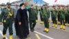 (FILE) Iranian President Ebrahim Raisi visiting the IRGC navy base in Bandar Abbas, southern Iran.