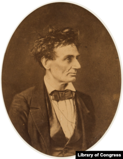 Abraham Lincoln 1857 by Alexander Hessler