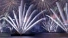Fireworks light up the Sydney Harbour Bridge and Sydney Opera House during new year celebrations on Sydney Harbour, Australia, Jan. 1, 2018. 