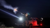 Боец украинского подразделения по борьбе с БПЛА ведет огонь (архивное фото) 