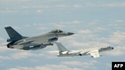 Совместные воздушные маневры ВВС США и Тайваня