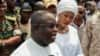 FILE PHOTO: Sierra Leone's President and ruling party candidate Julius Maada Bio speaks after casting his vote at the 2023 Sierra Leone general election