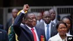 VaEmmerson Mnangagwa, nemudzimai wavo Amai Auxillia Mnangagwa