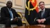 (FILE) U.S. Secretary of State Antony Blinken meets with Angolan Foreign Minister Tete António.