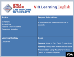 Let's Learn English - Level 1 - Lesson 21