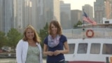 #Route66VOA day two: Ashley and Caty at Chicago's Navy Pier