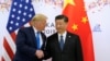 资料照：美国前总统特朗普与中国领导人习近平在日本大阪G20峰会期间举行双边会晤。（2019年6月29日）