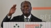 Le président Alassane Ouattara après la victoire ivoirienne lors de la Coupe d'Afrique des nations organisée en 2024 dans le pays.