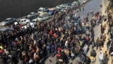 تصویر آرشیوی از اعتراضات در اصفهان پس از گرانی بنزین، پل ۲۵ آبان و اتوبان خرازی