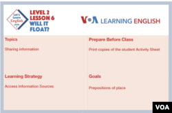 Let's Learn English Level 2 Lesson 6 Lesson Plan