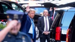 Former U.S. President Donald Trump's trial over charges of falsified business records in New York