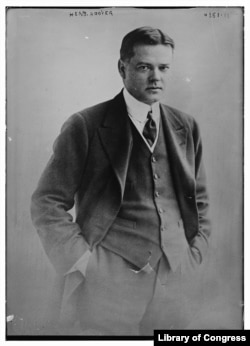 Herbert Hoover in 1917