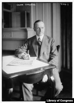 President Calvin Coolidge