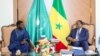 New president elected Basirou Diomaye Faye met President Macky Sall at the presidence 03-27-2024 