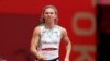 Белорусская спортсменка Кристина Тимановская выступает на Олимпиаде в Токио. 30 июля 2021г. 