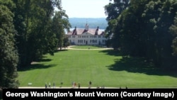 Mount Vernon today (Courtesy of George Washington's Mount Vernon)