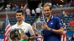 Daniil Medvedev defeated Novak Djokovic in the final of the U.S. Open on Sunday.