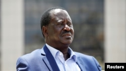 Mgombea wa urais nchini Kenya Raila Odinga akiwa katika mahojiano na vyombo vya habari, Nairobi, Kenya. PICHA: REUTERS