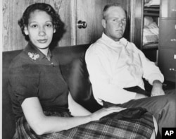 Mildred Loving and her husband, Richard Loving, are shown in this January 26, 1965 file photograph. (AP Photo)