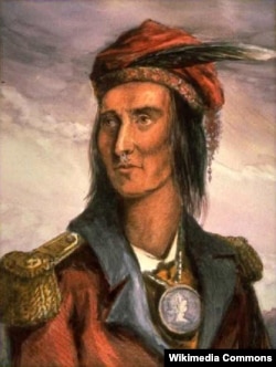 Tecumseh, a Shawnee leader