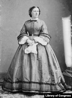 Harriet Lane, James Buchanan's niece, served as the "Hostess" at his White House.