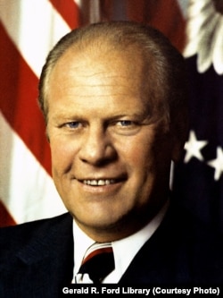 Gerald Ford official presidential portrait by David Hume Kennerly