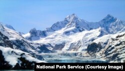 One of the many glaciers found in Glacier Bay National Park