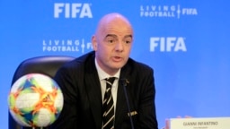 Shugaban FIFA Gianni Infantino