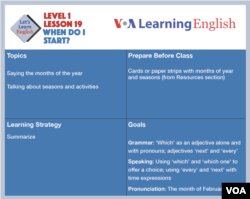 Let's Learn English - Level 1 - Lesson 19