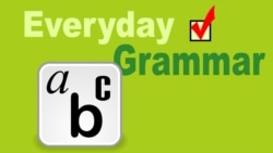 Grammar for Exercise