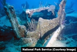 The Lugano shipwreck site