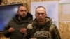 Командующий ВСУ Александр Сырский. Слева от него – министр обороны Украины Рустем Умеров (архивное фото) 