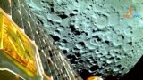 Вид Луны с посадочного модуля «Чандраян-3» во время выхода на лунную орбиту 5 августа 2023 года 
