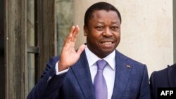 Republic of Togo's President Faure Essozimna Gnassingbe Eyadema